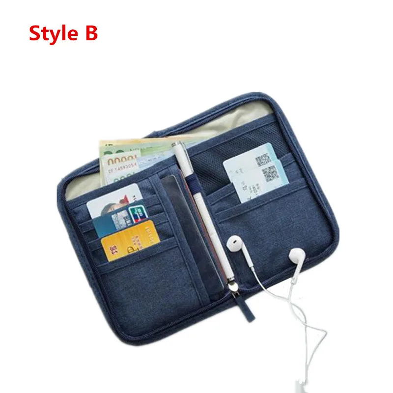 Download Travel Passport Cover Bag Wallet Credit Card ID Holder Package USB Data Charging Cable Key ...