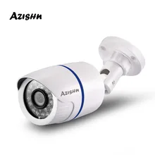 AZISHN ip-камера наблюдения H.265/H.264 FULL HD 1080P 2,0 мегапиксельная onvif HI3516E 24IR уличная IP камера 1080P DC 12 В/48 в PoE