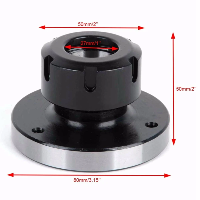 

Bearing Steel Er-32 Collet Chuck 3901-5032 Compact Lathe Tool Tight Tolerance 80Mm Diameter