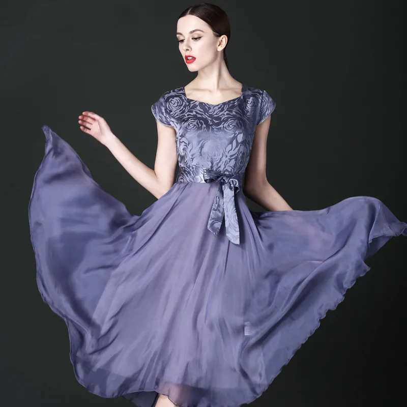 

Women OL Long Dress Women Elegant Short Sleeve Party Dress V-Neck Ladies Maxi Dress Plus Size