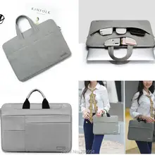 Сумка для ноутбука записная книжка сумка для переноски сумка из искусственной замши матовая кожа 1" 13" 15," 15,6" PC чехол для MacBook Dell Asus