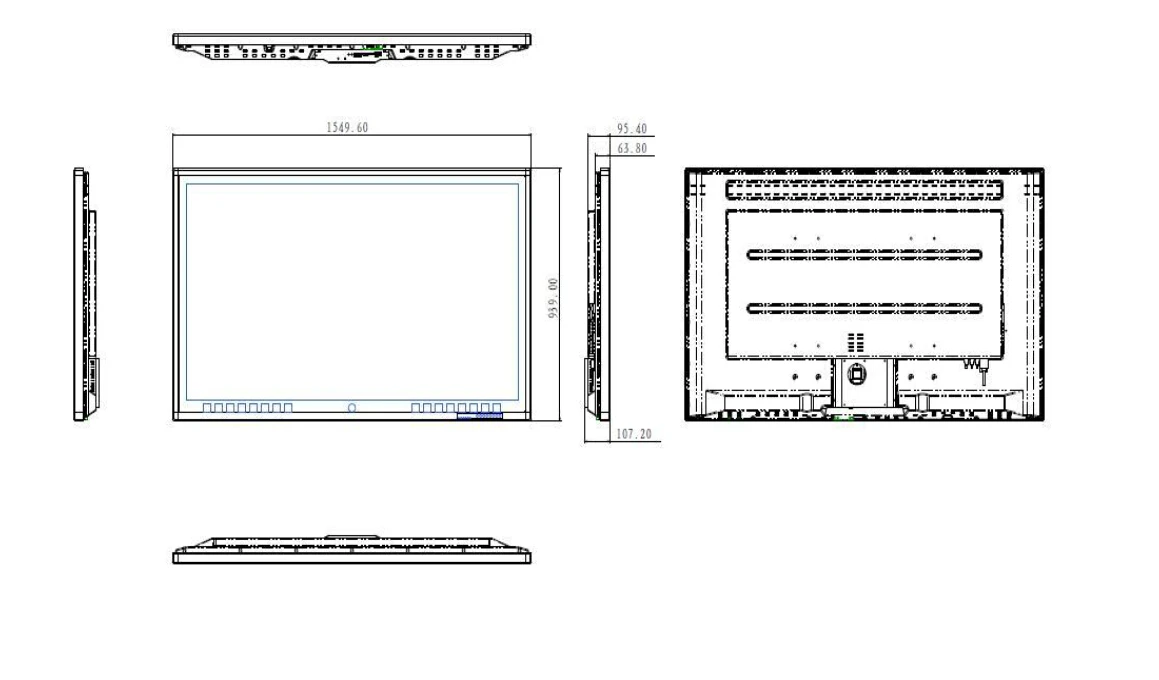 32 47 55 65 ''led lcd tft hd все в одном компьютере/все в одном tv pc компьютер/пк все в одно касание экрана компьютера тв