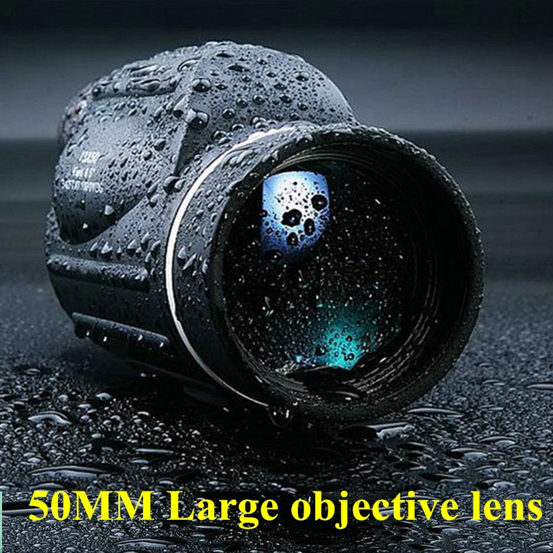 جومو 13x50 أحادي Rangefinder الطيور ووتش تلسكوب التكبير مناظير الإكتشاف نطاق الصيد مع ترايبود المسافة متر نوع