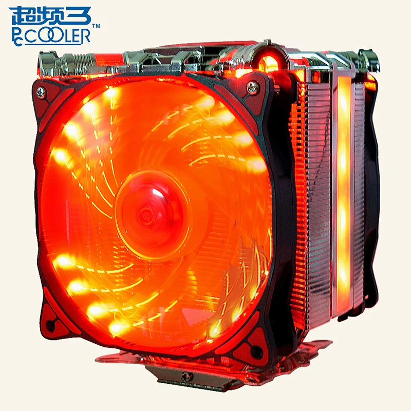 Overclocking Samsung Cpu Radiator 5 Brass led intelligent dual fan