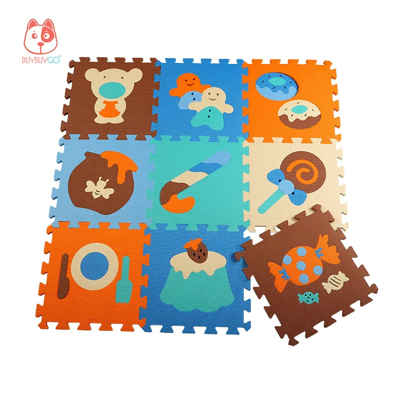 Baby Series Baby Play Mat Puzzle Mat 30cm*30cm*1cm Environmental Non