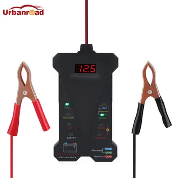 

Smart Digital Automotive Battery Tester 12V Battery Voltmeter Alternator Analyzer Diagnostic Tool for Car Motorcycle Boat