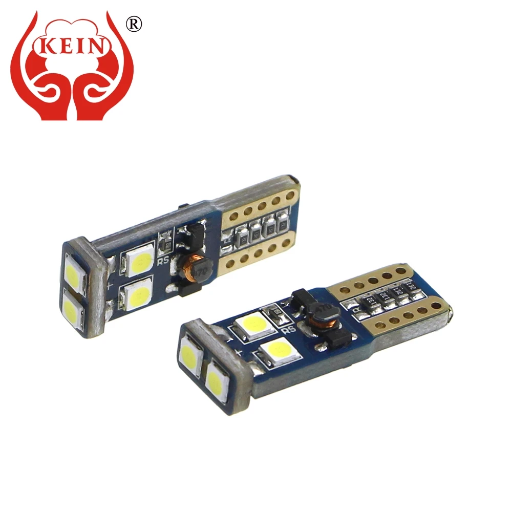 KEIN 2 шт. t10 лампа w5w led Автомобильный T10 CANBUS 3030 Авто 194 501 168 боковой Клин парковочный