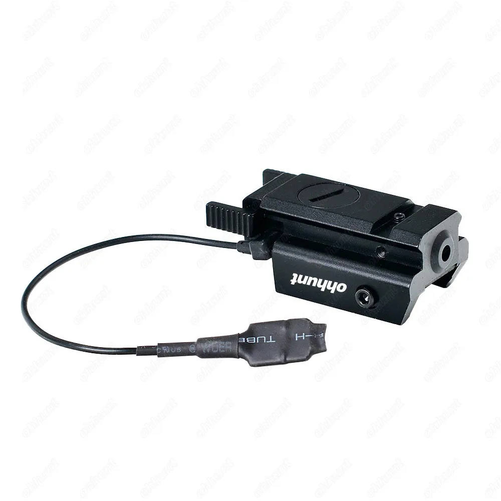 ohhunt Hunting Red Dot Laser Mini Compact Red Laser Sight with Picatinny Rail Mount for Tactical Riflescope Pistol Handgun  (4)