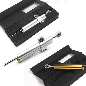 

Motorcycle CNC Universal Steering Dampers Stabilizer Silver For BMW f800gs 1200gs f800 gs for yamaha mt09 mt07 mt 07 09 MT-10
