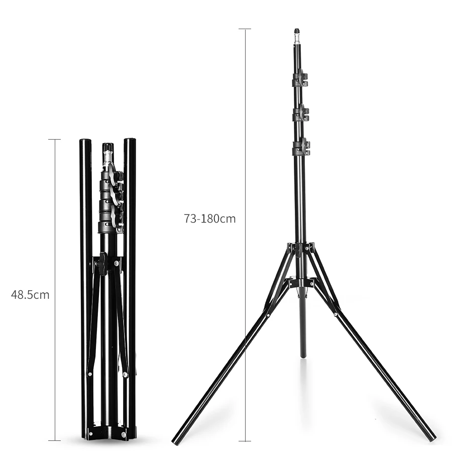 AMBITFUL RL-240 12 ''31 см Диммируемый светодиодный кольцевой светильник 36 Вт 3200~ 5600 к 240 светодиодный с 180 см осветительной подставкой для фото видео освещения