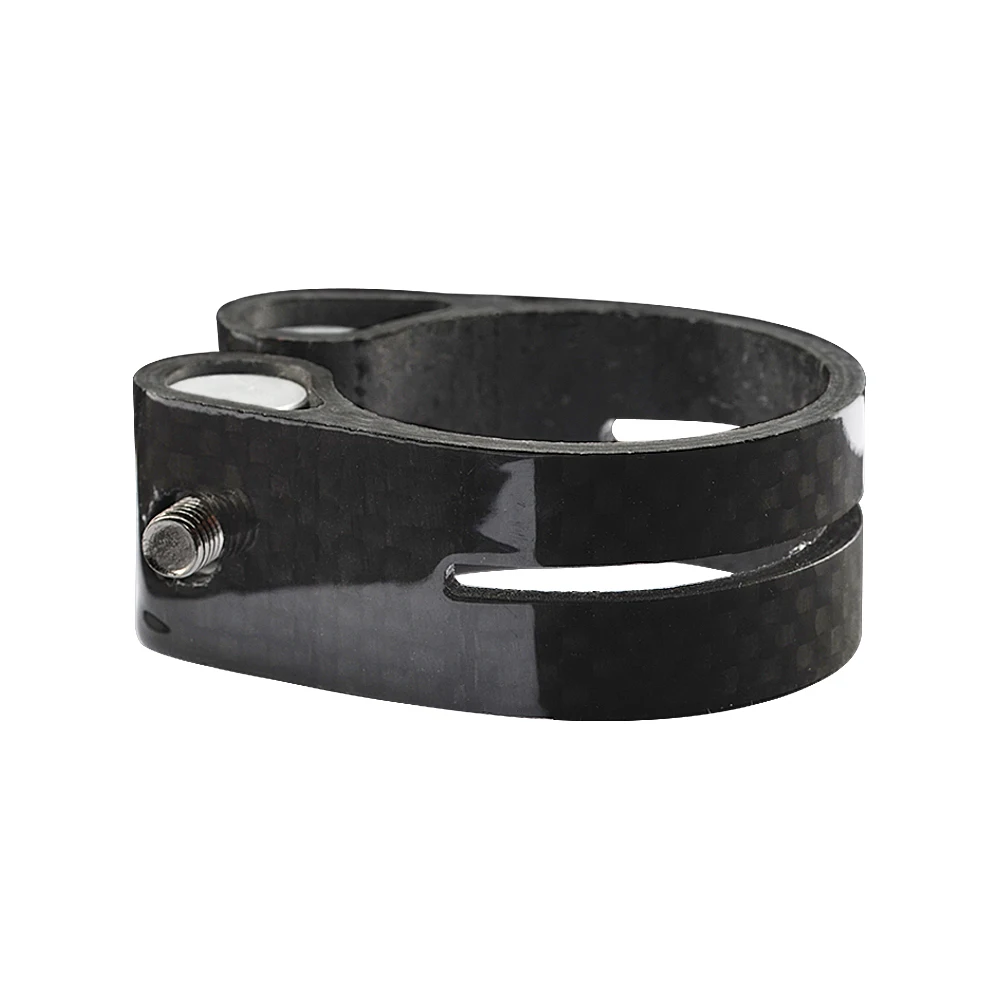 14g Carbon Bike Seat Clamps Water Proof 3K Carbon Fiber Bicycle