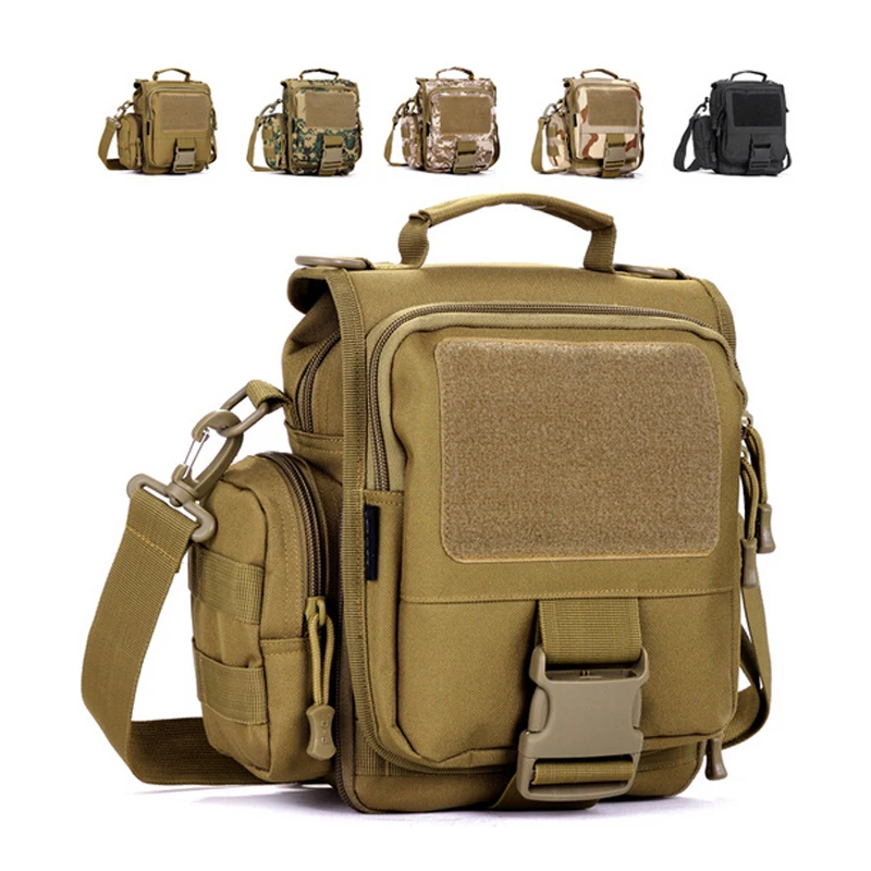 

Men U.S Gear Shoulder Bags Man System Assault 3P Attack Waterproof Nylon Utility Handbag Casual Camouflage Messenger Bag