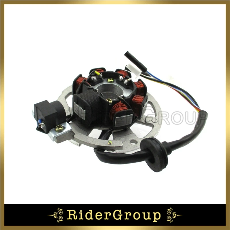 5 проводов 7 катушки Магнето зажигания СТАТОР для 2-х тактный Yamaha JOG Minarelli 50 50cc 90 90cc скутер