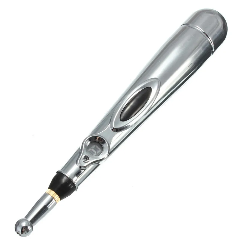 Electric Meridian Acupunture Pen With Massage Heads Acupuncture Point Pulse Energy Pain Relief Therapy Heal Body Massage Pen Electric Meridian Acupunture Pen With Massage Heads Acupuncture Point Pulse Energy Pain Relief Therapy Heal Body Massage Pen