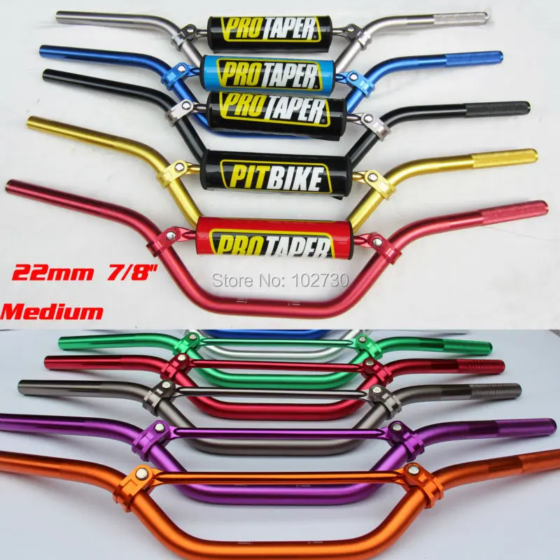 Pro Taper 7/8" 22mm Handlebar 7075 Alloy Length 750mm For CRF KLX TTR