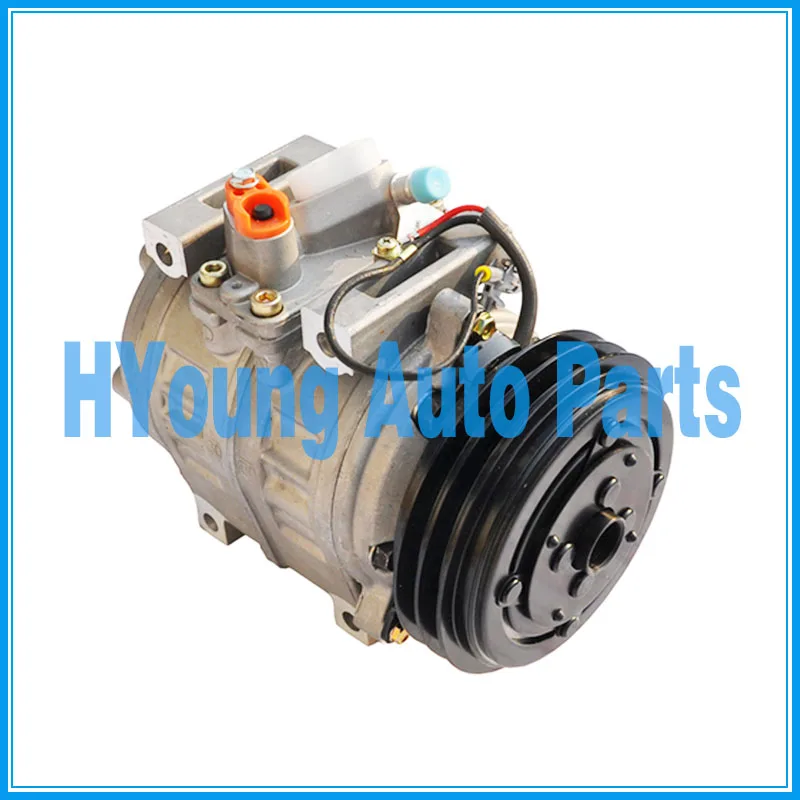 Sale Car ac compressor for Toyota Coaster Bus 2000- 10PA30C 10P30C 155mm 2PK 24V 4472200394 4472201030 4472200390 8832036560 2