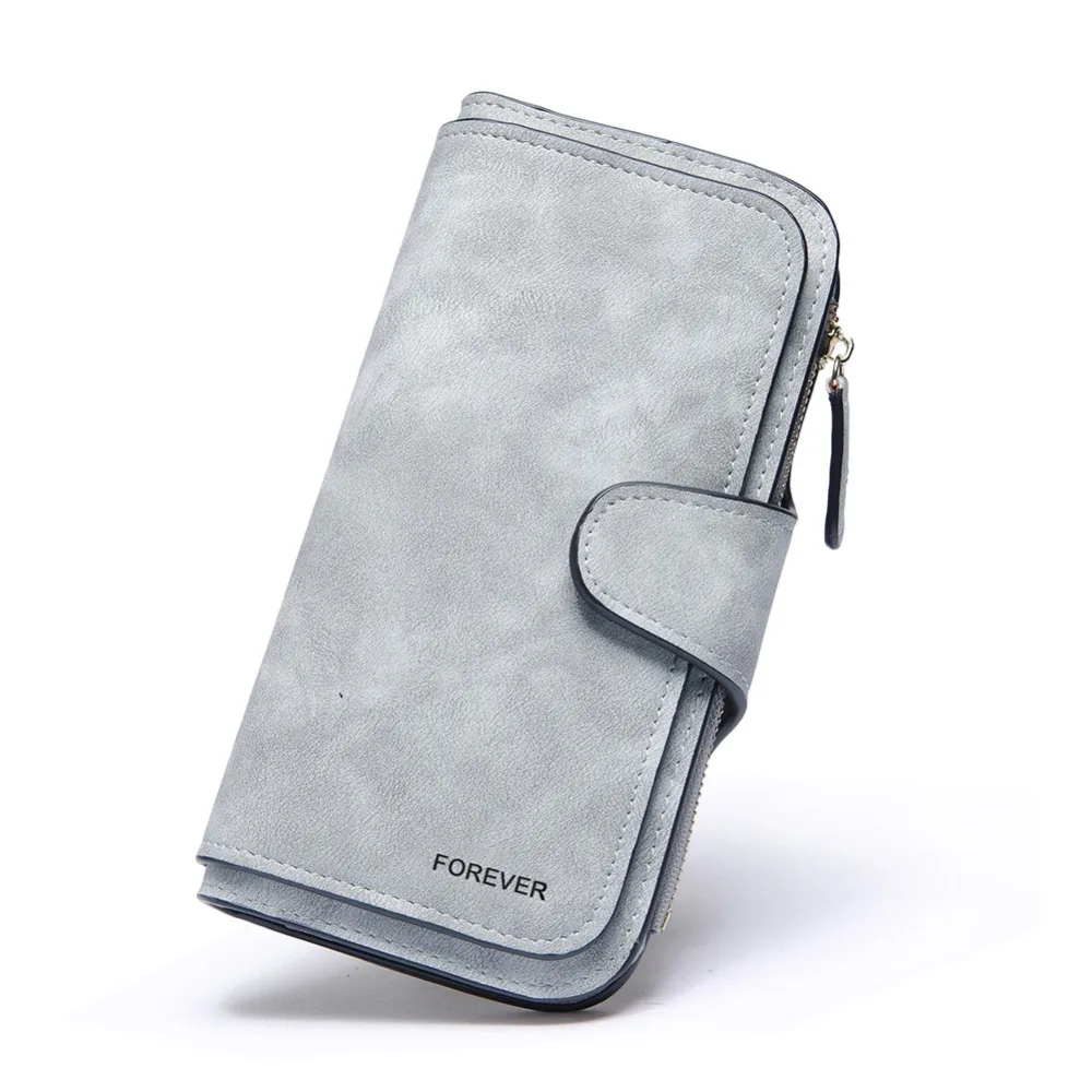 

BOSTANTEN Brand Wallet Women Lady Purses Scrub Leather High Quality Ladies Clutch Wallet Long Female Wallet Carteira Feminina