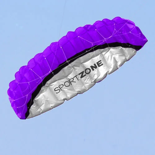High Quality 1.8 m Dual Line 4 Colors Parafoil Parachute Sports Beach Kite Easy to Fly 4