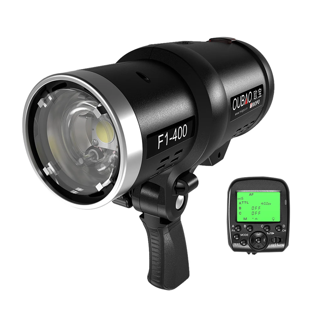 F1 400 Dual TTL Outdoor Strobe 400W Flash Light 1/8000s High Speed Sync