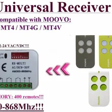 5 шт. 2-канальный приемник совместим с MOOVO MT4, MT4G, MT4V пульт дистанционного управления