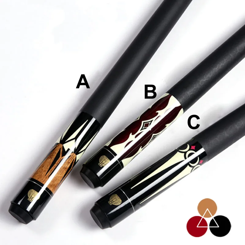 2017 China Pool Cues Stick Billiard 13mm/11.5mm/10.5mm Tips A/B/C
