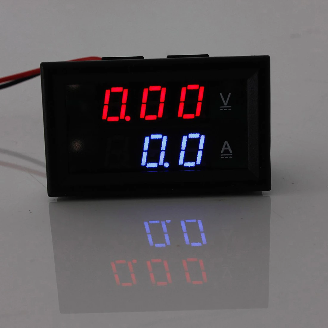 Buy JFBL Hot 0 50A dual LED digital voltmeter voltage