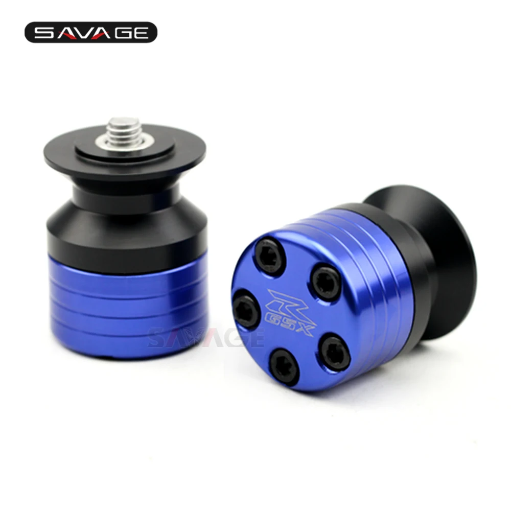 S  GSX-R LOGO Rear Swingarm Spools Protector (12)