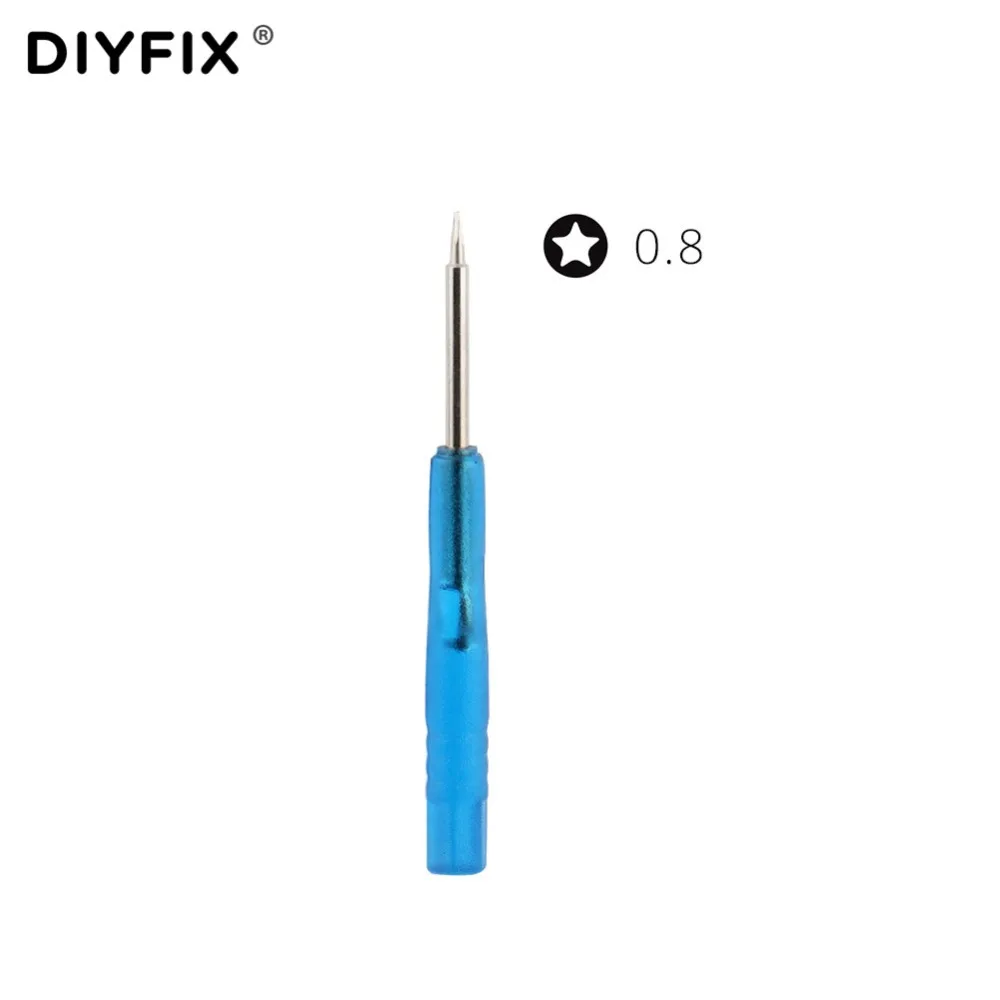 

DIYFIX 0.8 Pentalobe Mini Screwdriver for Apple iPhone X 8 8Plus 7 7Plus 6s 6 6Plus 5s 5c 5 SE Bottom Star Screws Open Tool