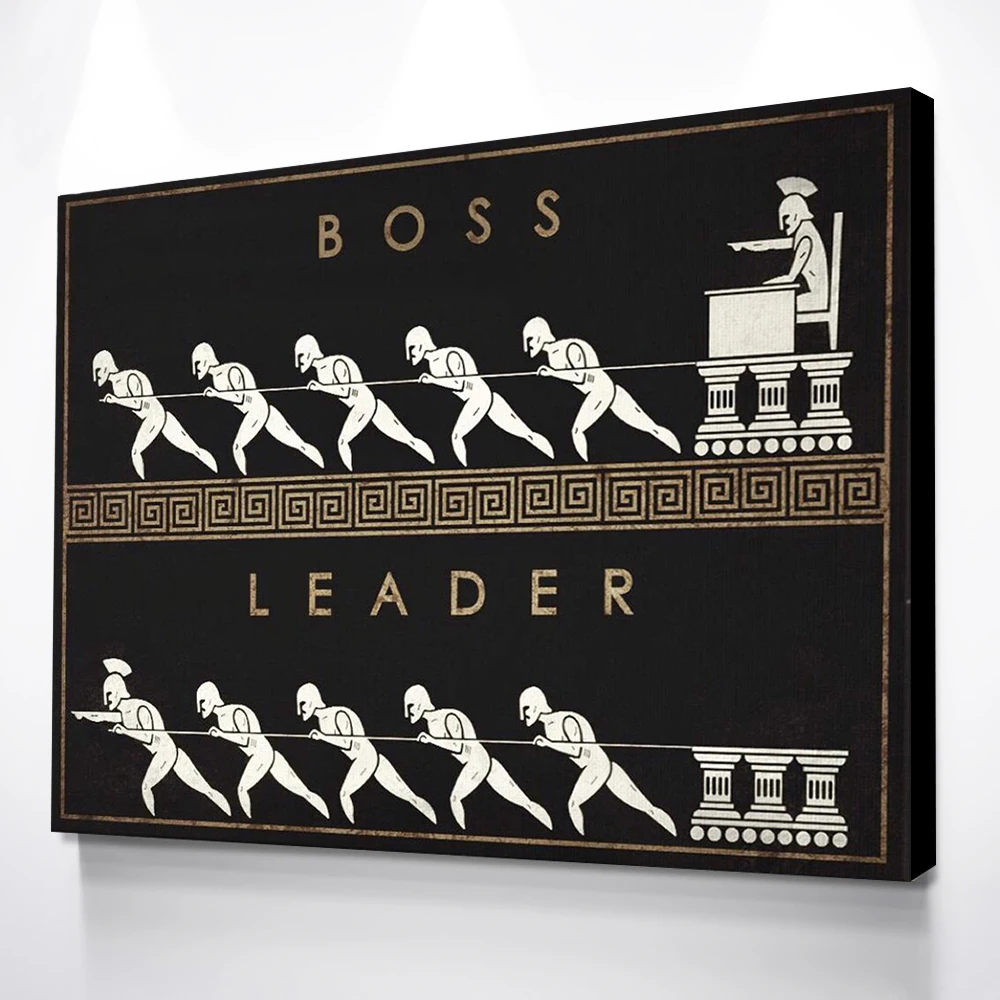 Картина босс и лидер
