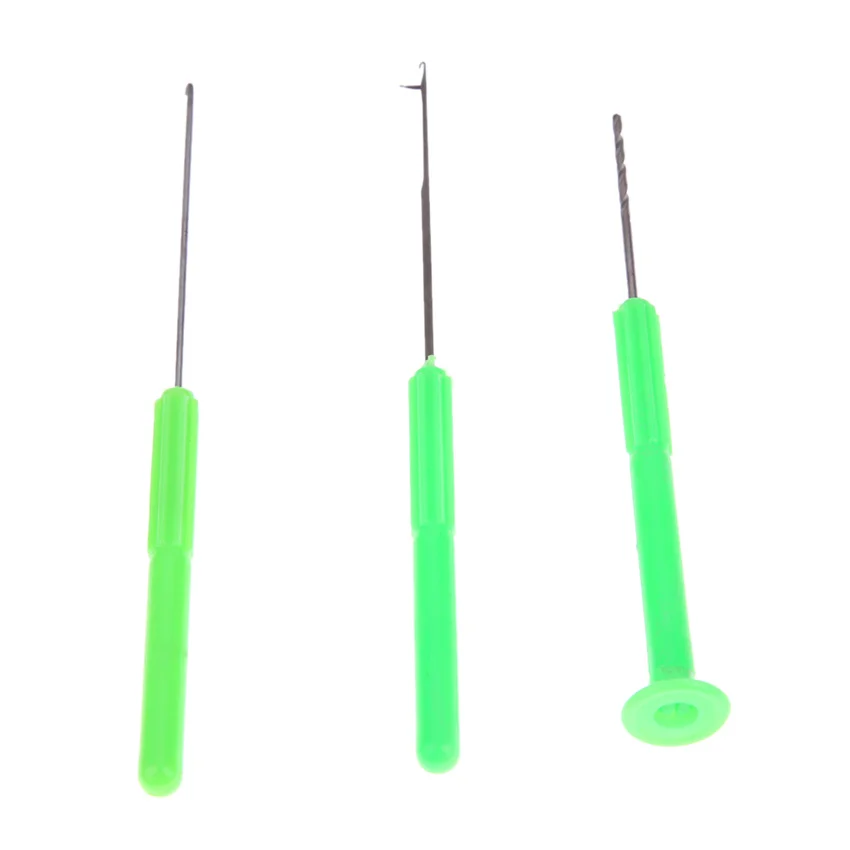 3 в 1 набор аксессуаров для ловли карпа|rigging tool|bait needleset fishing |