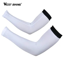 West biking дышащая быстросохнущая защита от ультрафиолета велосипедная Спортивная ручная манжета велосипедные грелки