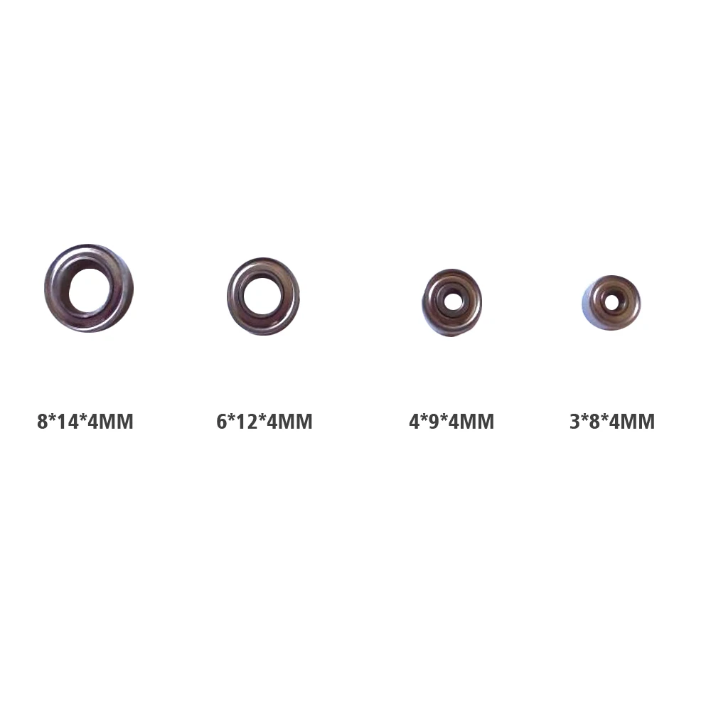 

8 PCS Dental Metal Bearing for Models 204 and 90 grinding handle pen-Two of each