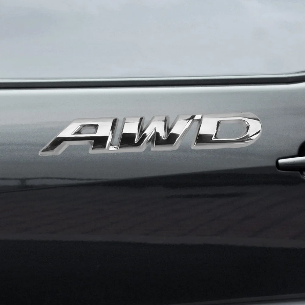 Buy Emblem Badge All Wheel Drive 3D Metal Decal AWD