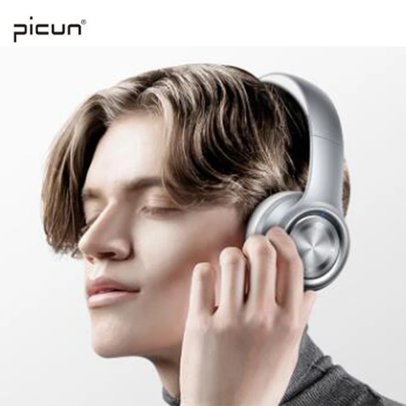 Picun P26 складной Беспроводной Bluetooth наушники Auriculares Поддержка tf карты гарнитуры С