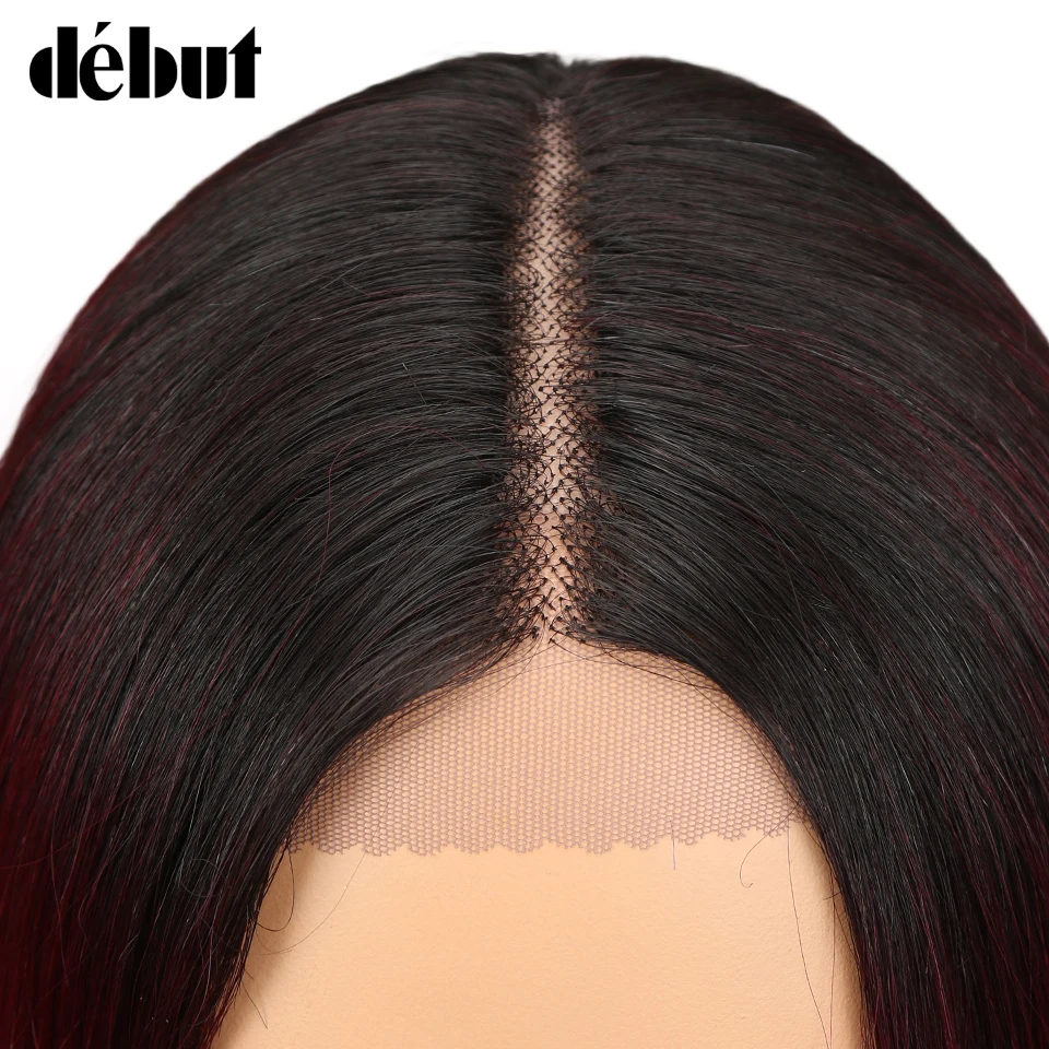 Debut Wig Human Hair Brazilian Straight Lace Front Human Hair Wigs Remy Short Bob Wigs For Black Women Ombre Cheap Lace Wig