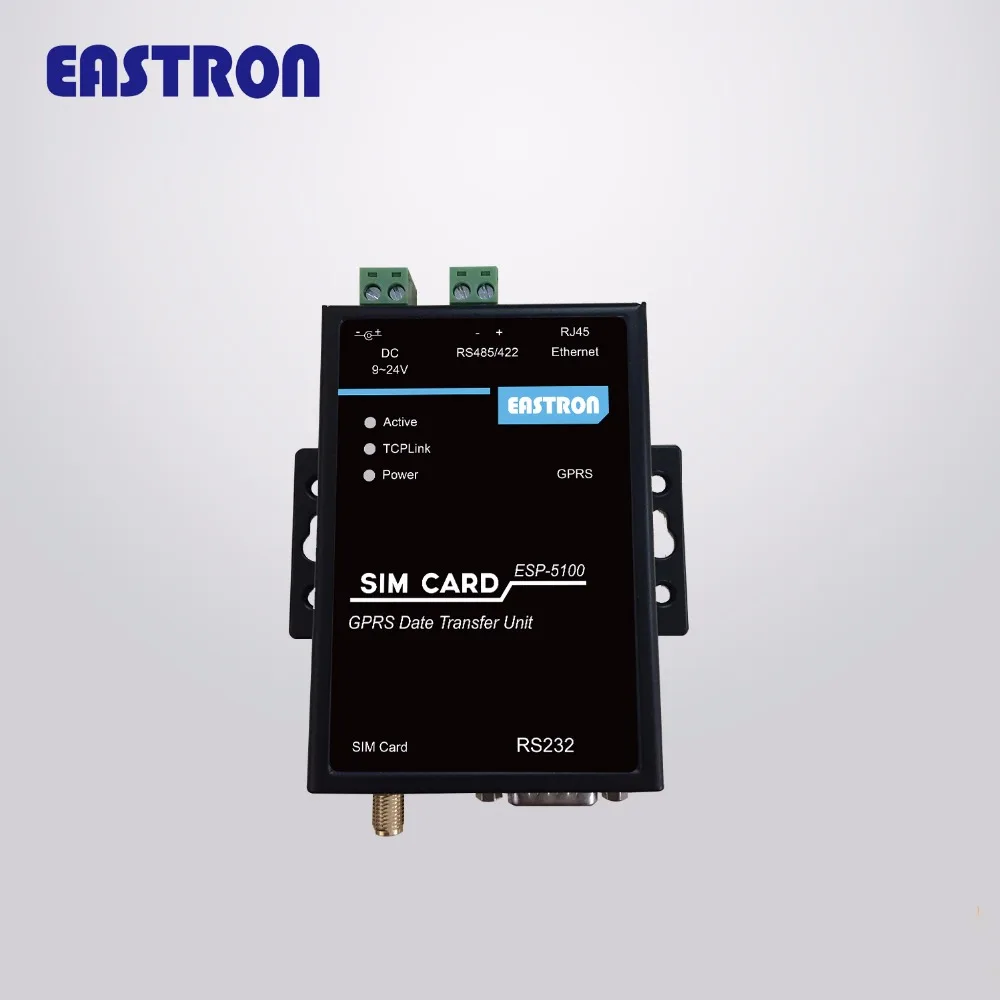 Earon ESP-5100 RS232 RS485 к GSM модем gprs-Ethernet 2G последовательный порт серверный маршрутизатор