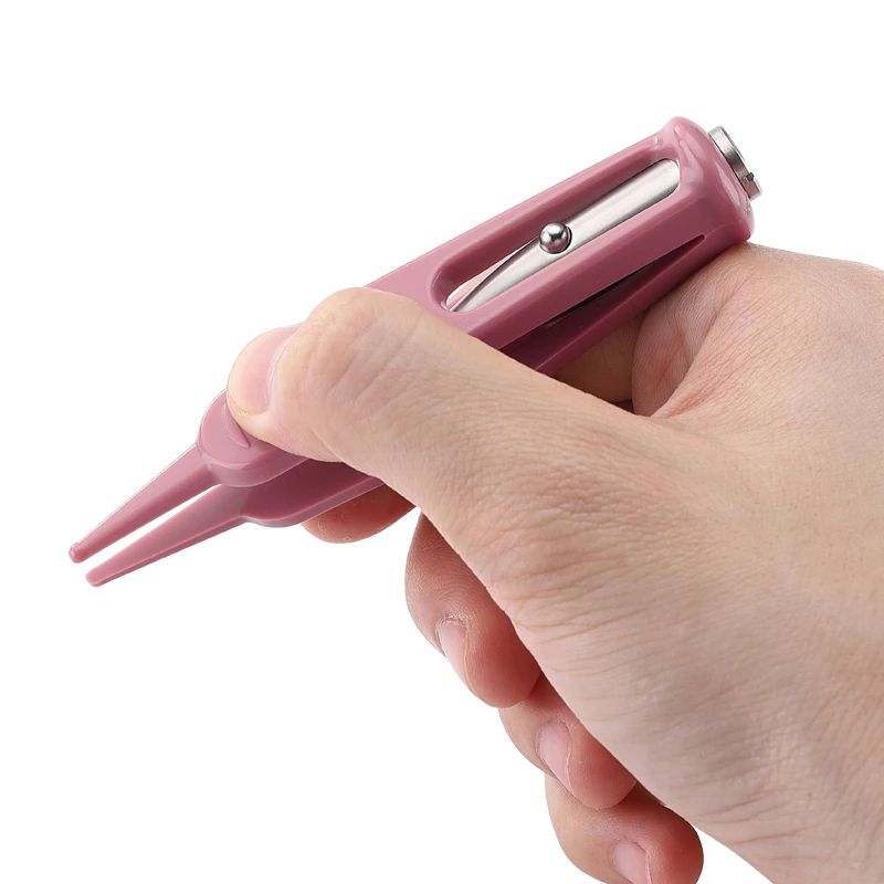 Linterna LED de oído, nariz ombligo plástico pinzas Pincet fórceps Infantil Mamadeira Clips Pinza Chupetes recién nacido FS132 Linterna LED de oído, nariz ombligo plástico pinzas Pincet fórceps Infantil Mamadeira Clips Pinza Chupetes recién nacido FS132