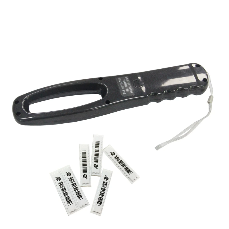  EAS Sensors high sensitive metal portable rf am gate tag tester eas handheld detector for 58Khz tag