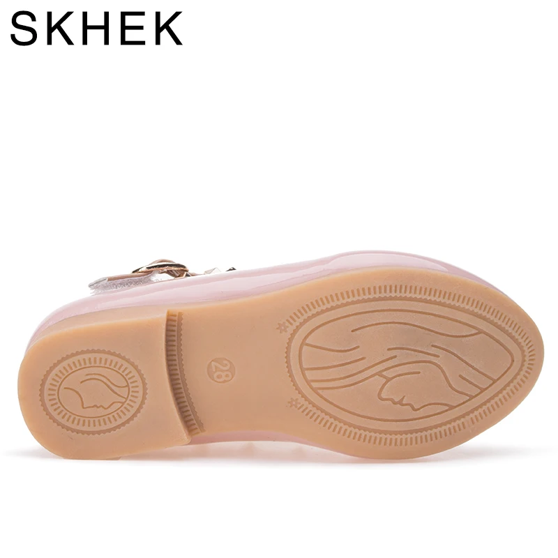 SKHEK Brand New Заклепки девочек Детская обувь Детская Досуг Спортивная обувь Rubber Sole Breathable PU20172017 Модный отдых кроссовки кеды красовки