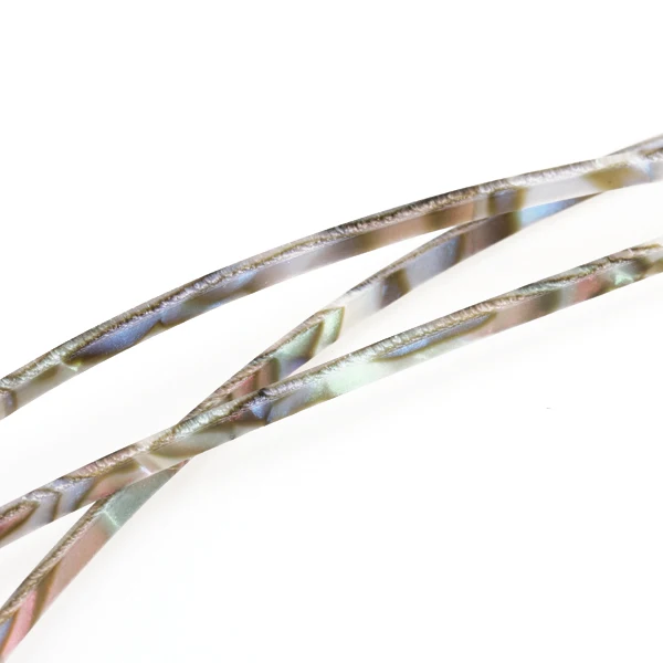 5.4 Feet Colorful Celluloid Acoustic Classic Guitar 2 X 1.5mm Thick Binding for Guitar Maker or Luthier