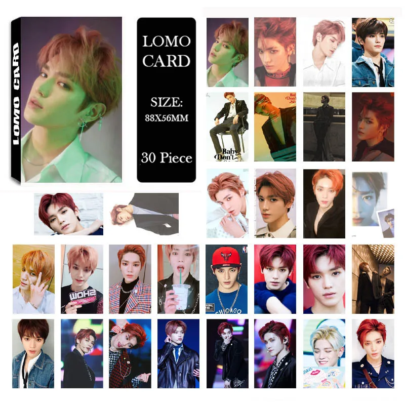 Youpop NCT 2018 сочувствия НЗТ у 127 мечта альбом ломо карты K POP Новая мода самодельные