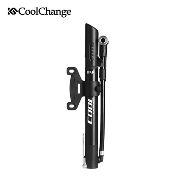 

CoolChange Presta Schrader 120PSI Alloy Bicycle Pumps Mini MTB Road Bike Cycling Air Pump Tire Ball Inflator Pressure Gauge