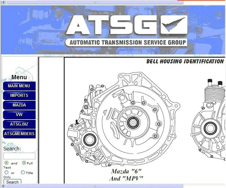 Новейшее программное обеспечение для ремонта всех данных ATSG(автоматическая трансмиссия сервисная группа информация по ремонту) руководство по ремонту автомобилей