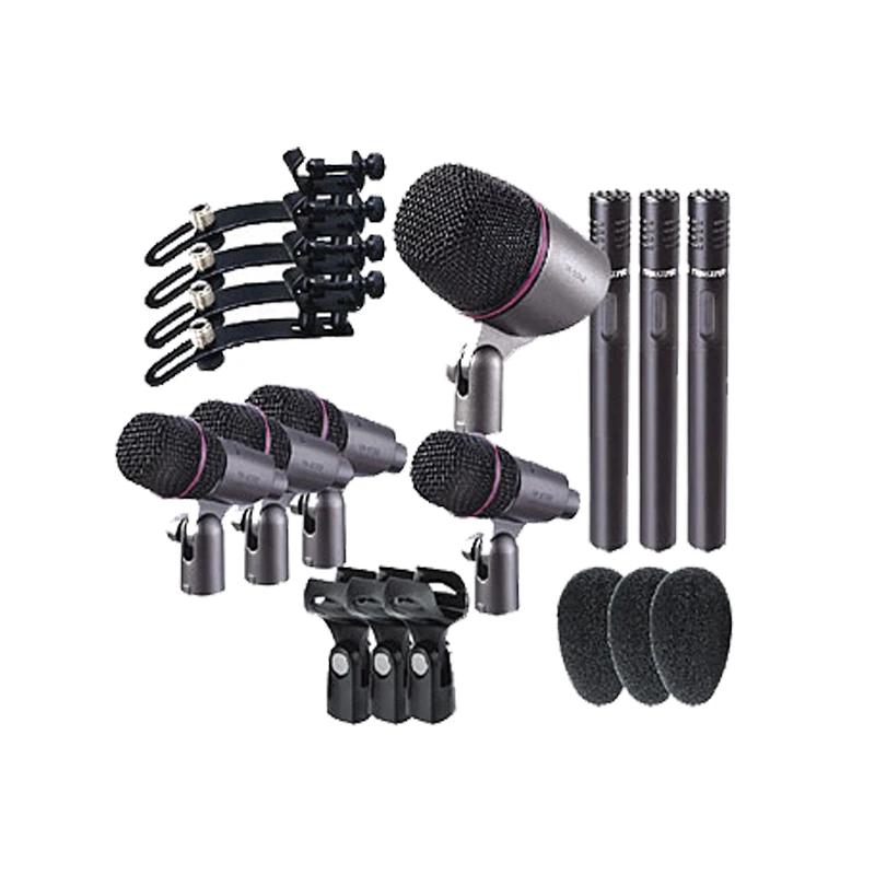 Takstar DMS DH8P drum microphone set jazz drum professional musical instrument recording