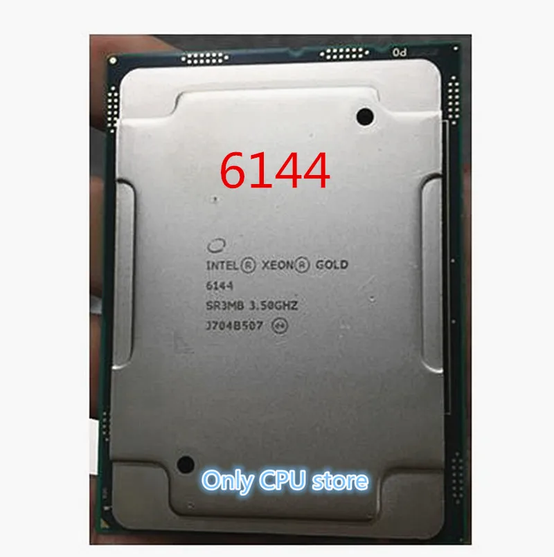 Intel processor Xeon Gold 6144 3.5 GHz 8 cores/16threads CPU for server ...