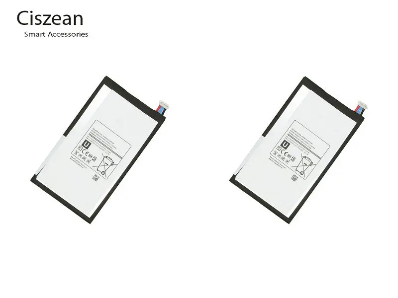 2 шт./лот 4450 мА/ч, EB-BT330FBE/EB-BT330FBU Замена Батарея для Samsung Galaxy Tab 4 8,0 T330 T331 T331C T335 SM-T330 SM-T335