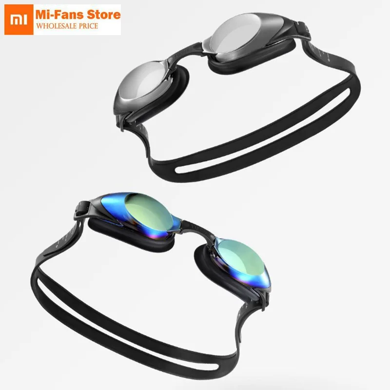 Xiaomi Yunmai модные плавательные очки профессиональные HD противотуманные плавательные очки с зажимом для носа затычки для ушей для взрослых очки