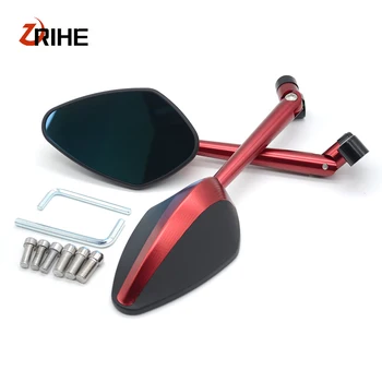 

Universal CNC Motorcycle Rearview Mirrors Rear View Side Mirror For Yamaha r6s Canada wersion R6S EUROPE VERSION YZF R6