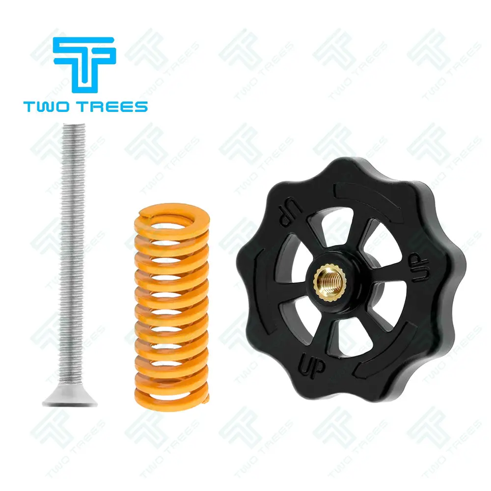 

3d Printer Parts M4*40 Screw&nut Leveling Spring Kit For Heated Bed Cr10 Ender-3 Um2 I3 Mk2/mk3 Hotbed