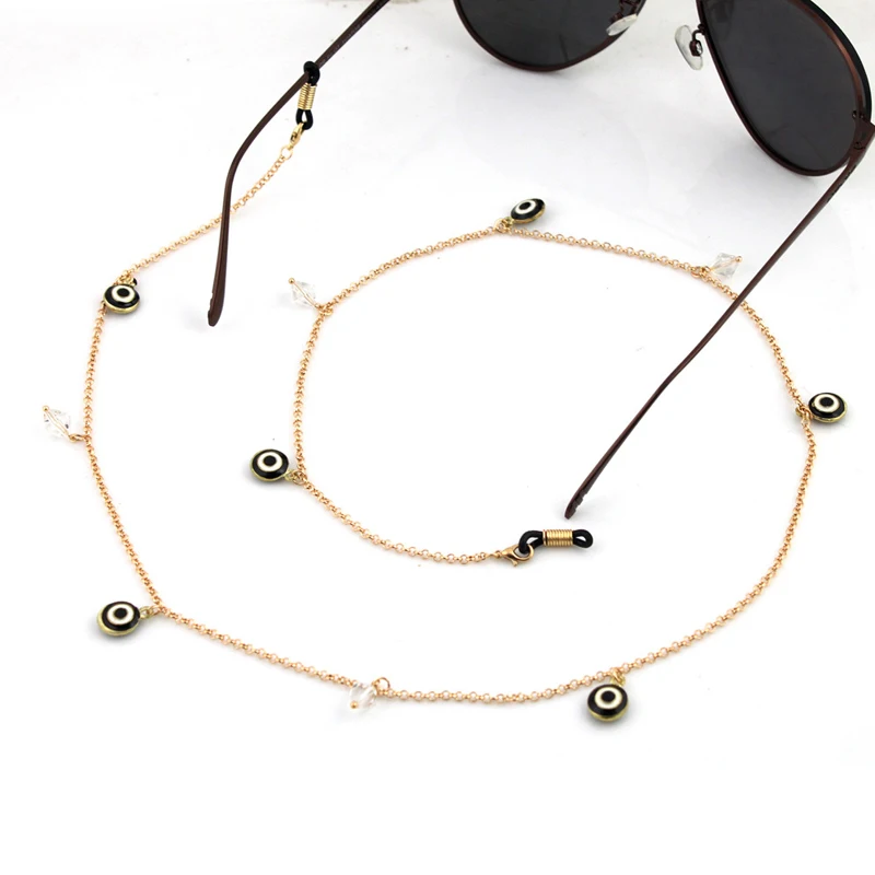Sunglasses Specs Reading Glasses Strings//Neck Safety Strap//Bead Cord//Metal Chain
